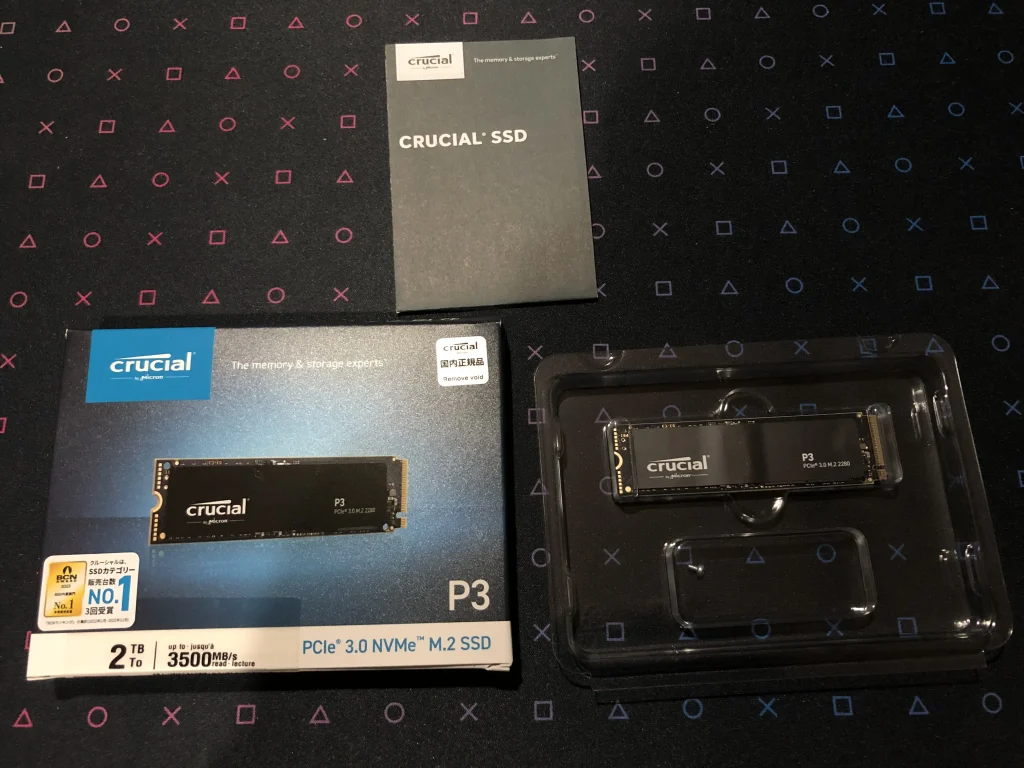 Crucial(クルーシャル) P3 2TB 3D NAND NVMe PCIe3.0 M.2 